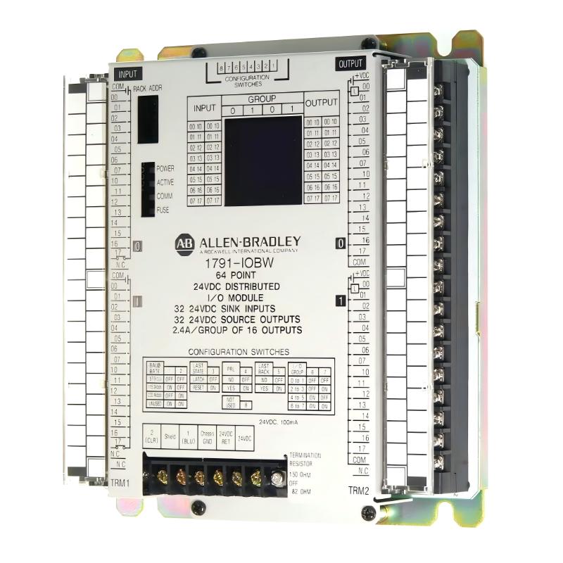 Allen Bradley 1791-IOBW Block I/O Module