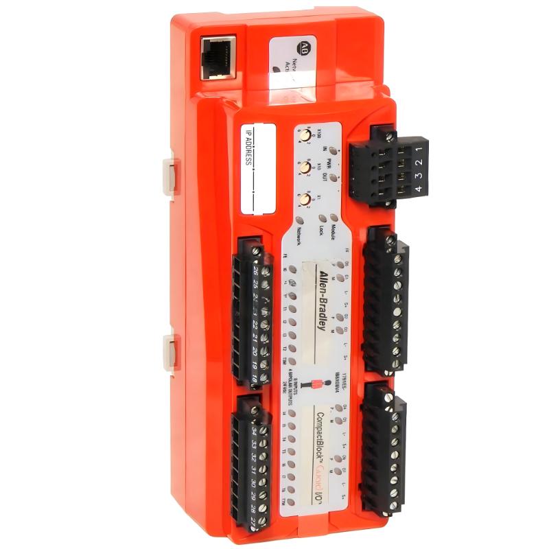 Allen Bradley 1791ES-IB8XOBV4 EtherNet/IP Secure Compact Block Input Module