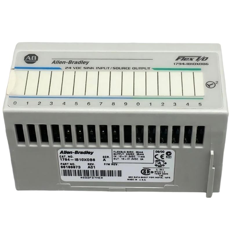 Allen Bradley 1794-IB10XOB6 ControlNet Flex I/O Adapter Module