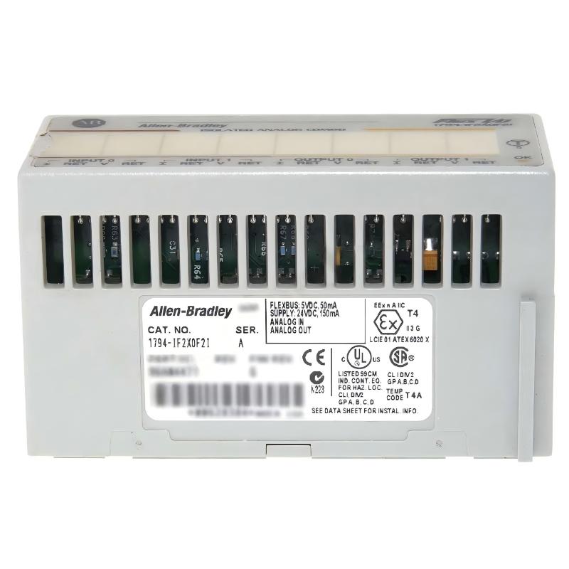 Allen Bradley 1794-IF2XOF2I ControlNet Flex I/O Adapter Module