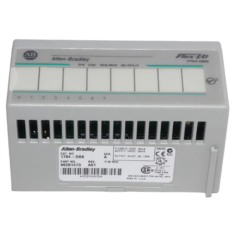 Allen Bradley 1794-OB8 ControlNet Flex I/O Adapter Module