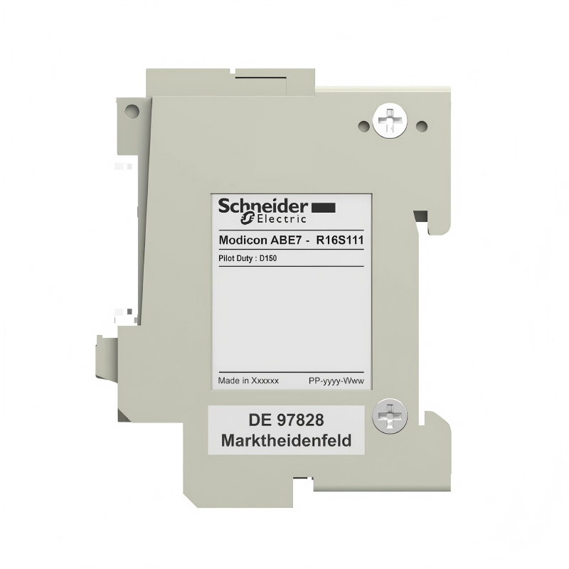 Schneider ABE7R16S111	Welded Electromechanical Relay Base