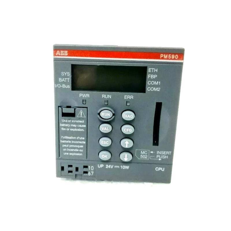 ABB PM590-ETH 1SAP150000R0271 CPU Programmable Logic Controller