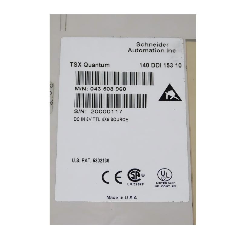 Schneider 140DDI15310	Discrete Input Module