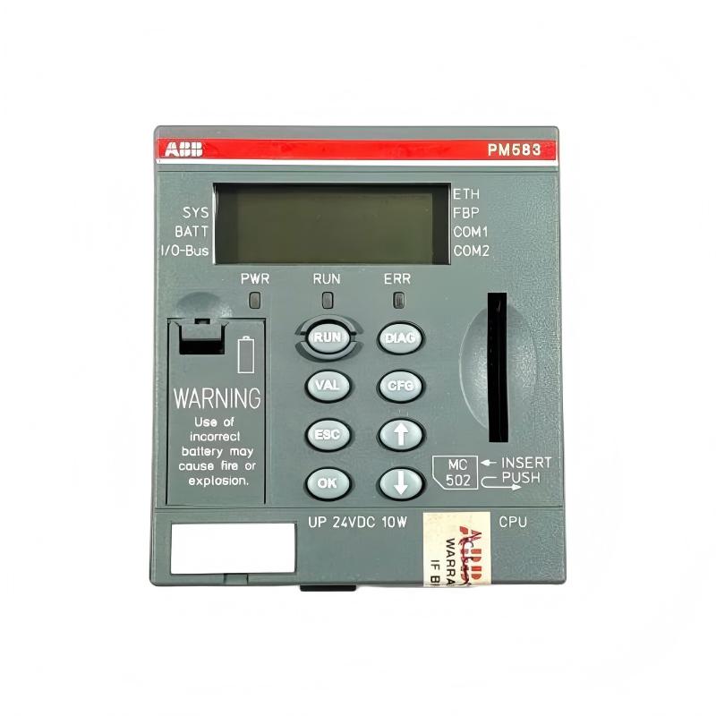 ABB PM583-ETH 1SAP140300R0271 CPU Programmable Logic Controller