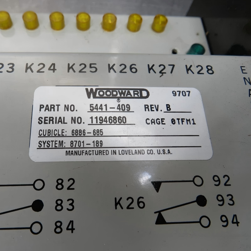 Woodward 5441-409 Relay Interface Module