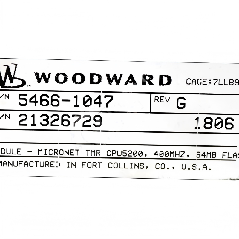 Woodward 5466-1047 Triple Redundancy Module