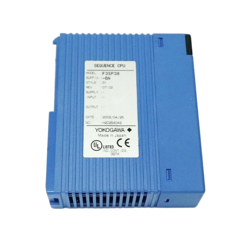 Yokogawa F3SP38-6N CPU Module