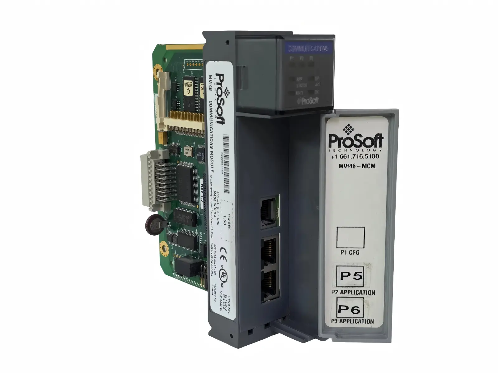 Allen Bradley MVI46-ADMNET Communication Module