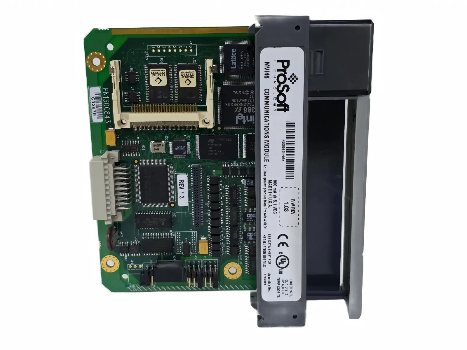 Allen Bradley MVI56E-MCMR Modbus Master/Slave Enhanced Network Interface Module