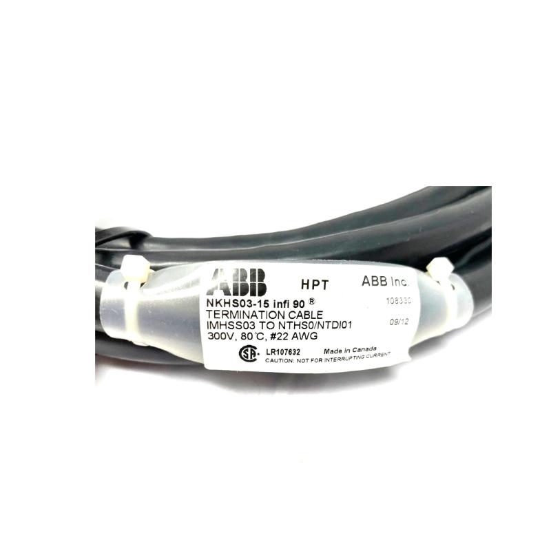 ABB Bailey NKHS03-15 Hydraulic Servo Terminal Cable