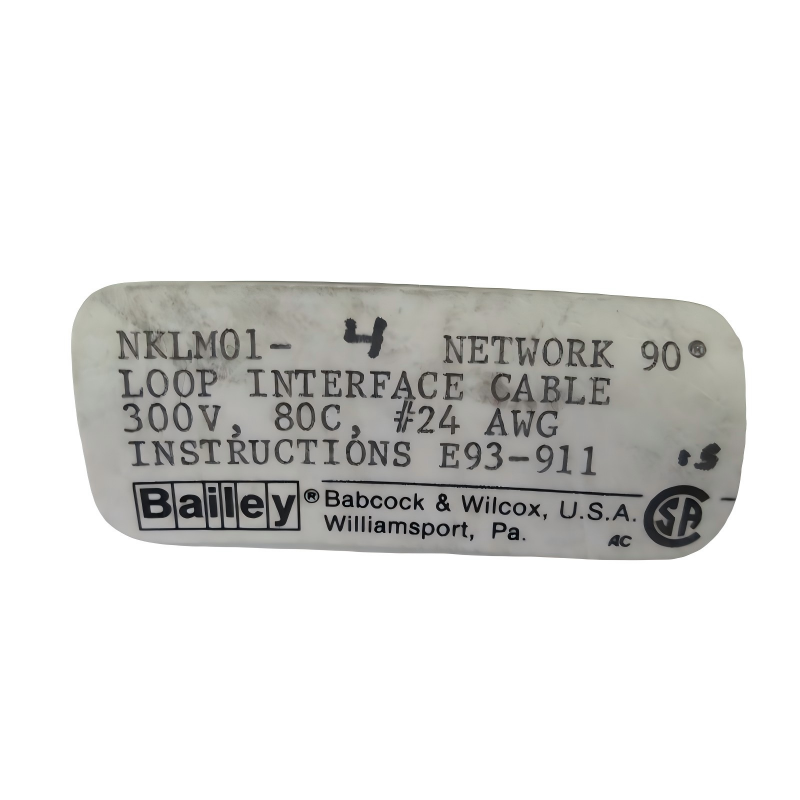 ABB Bailey NKLM01-4 Communication Interface Cable