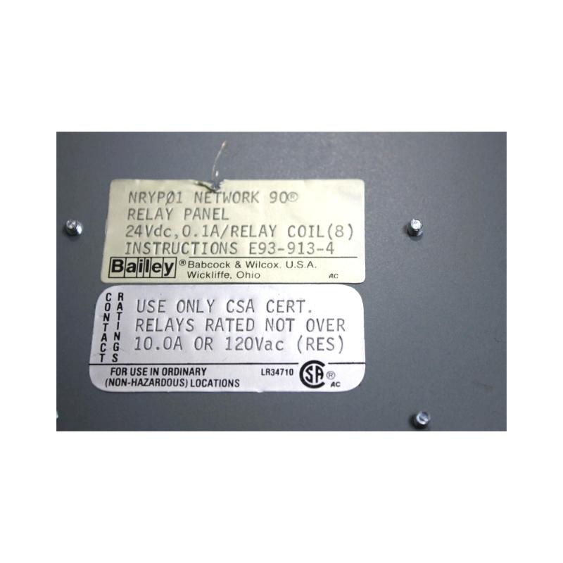 ABB Bailey NRYP01	Relay Panel