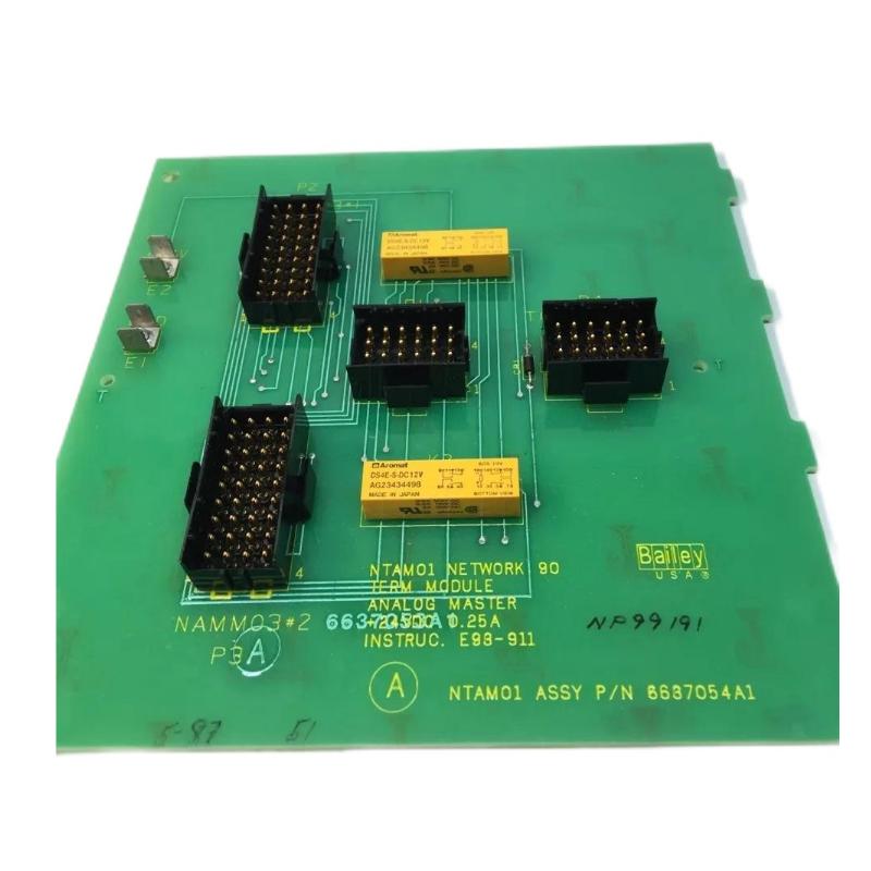 ABB Bailey NTAM01 6637054A1 Simulated Main Terminal Unit