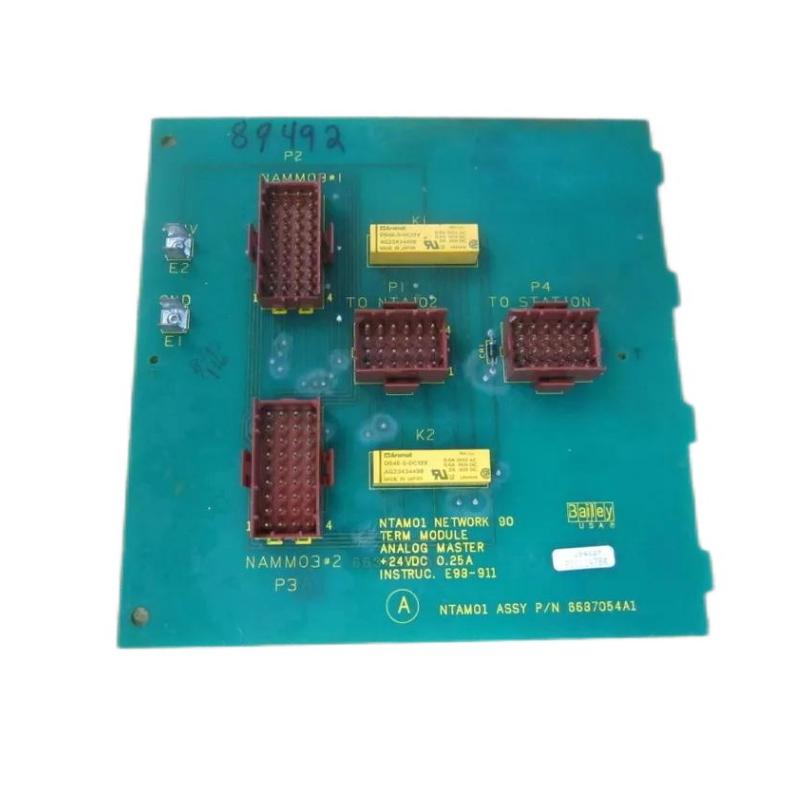 ABB Bailey NTAM01 6637054A1 Simulated Main Terminal Unit