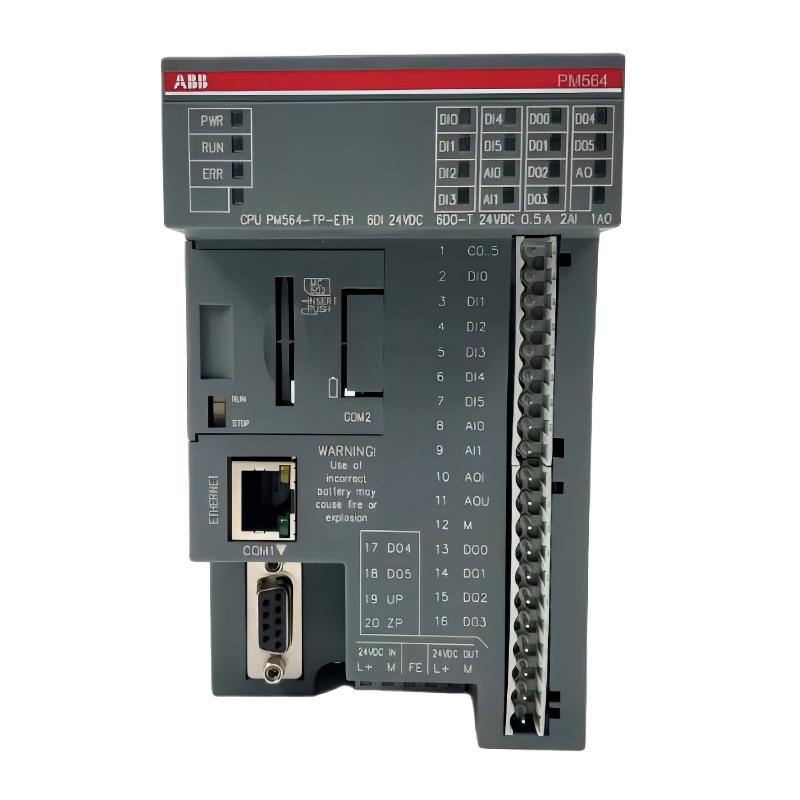 ABB PM564-TP-ETH 1SAP120900R0071 CPU Programmable Logic Controller