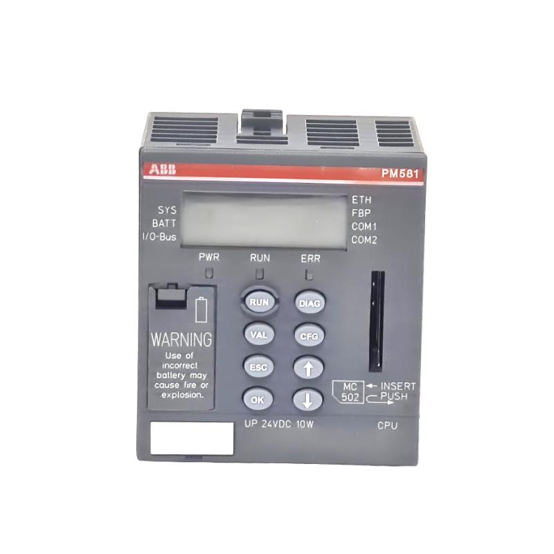 ABB PM581-ETH 1SAP140100R0170 CPU Programmable Logic Controller