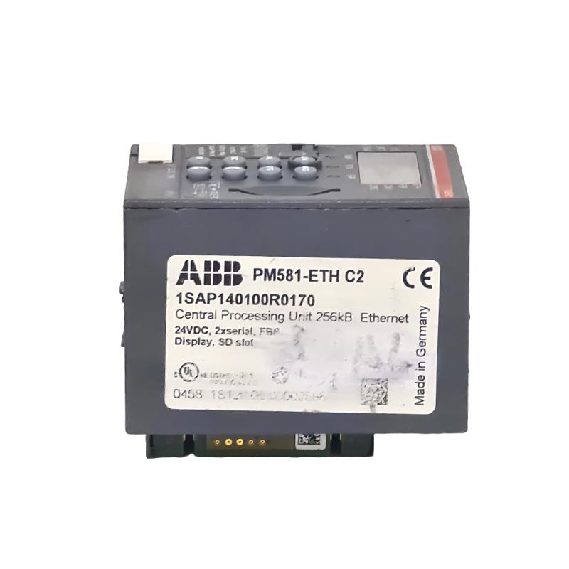 ABB PM581-ETH 1SAP140100R0170 CPU Programmable Logic Controller