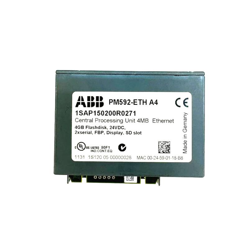 ABB PM592-ETH 1SAP150200R0271 CPU Programmable Logic Controller