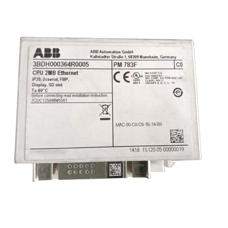 ABB PM783F 3BDH000364R0005 CPU Control Processor Main Unit