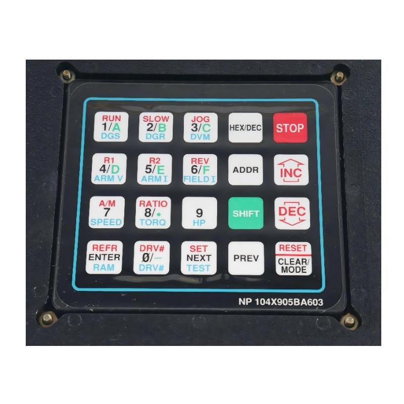 GE 104X905BA603 Display Panel With Keyboard
