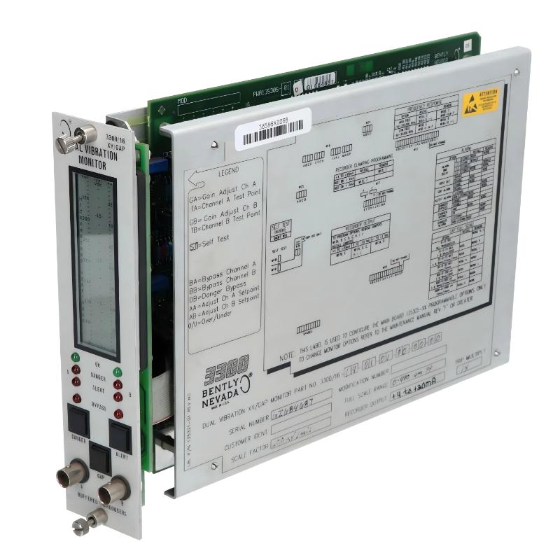 Bently Nevada 3300/16 System Monitor Module