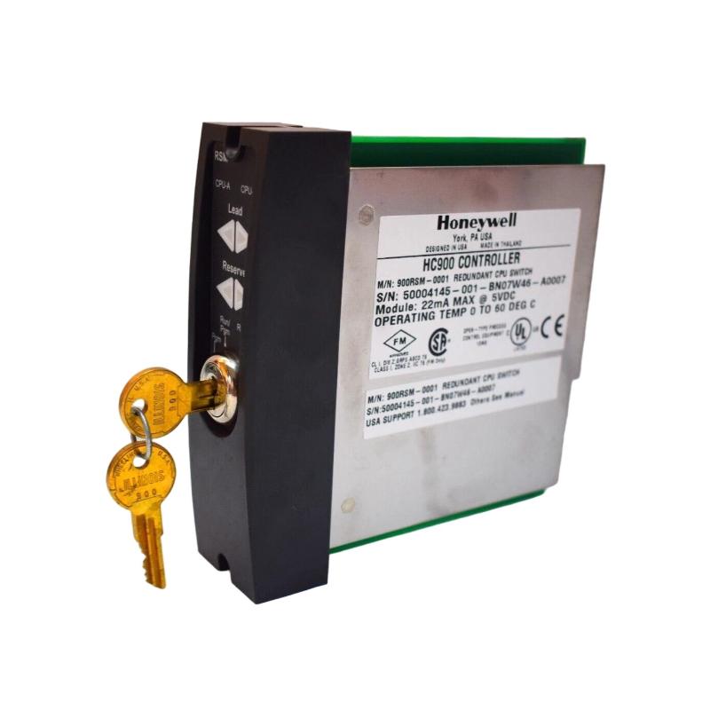 Honeywell 900RSM-0001 HC900 Controller Redundancy CPU Switching Module