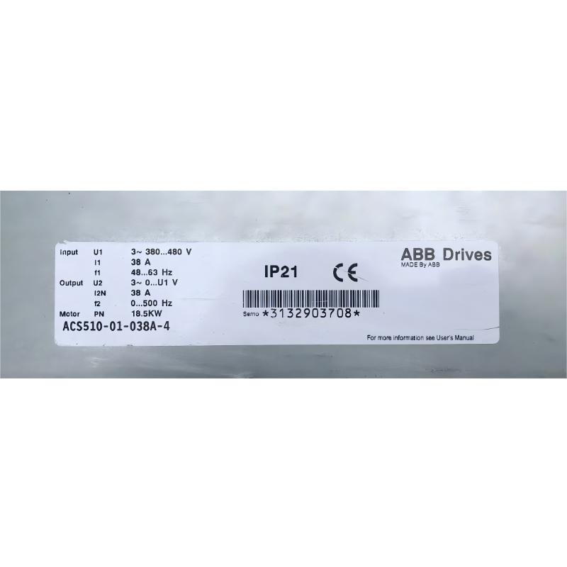 ABB ACS510-01-038A-4 3ABD00015750-D Frequency Converter
