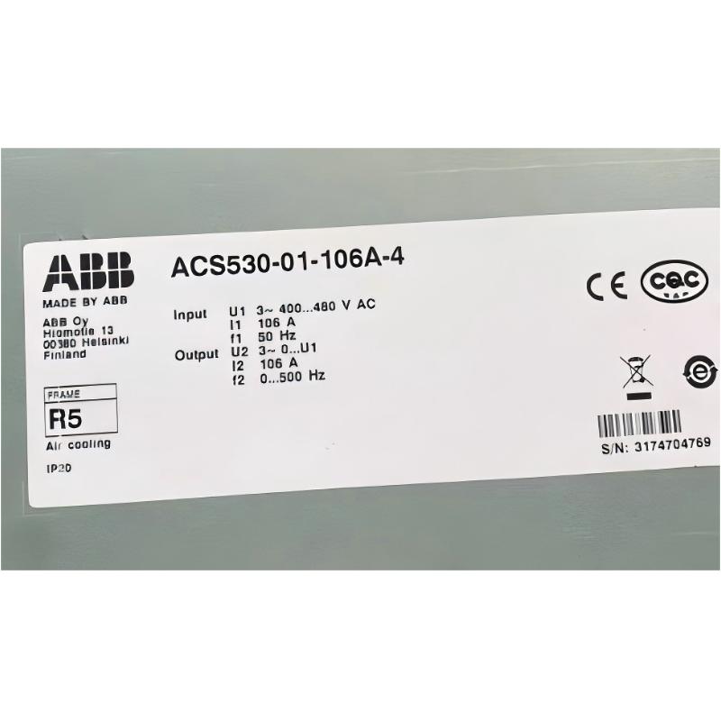 ABB	ACS580-01-145A-4	3ABD00045437-D Frequency Converter