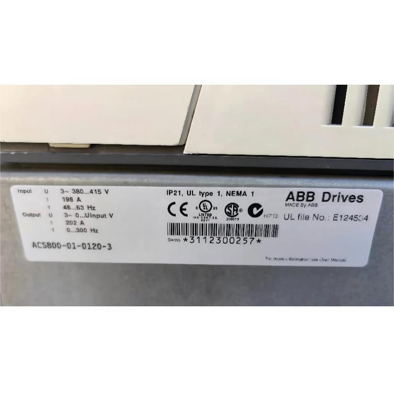 ABB ACS800-01-0120-3 64664425 Frequency Converter