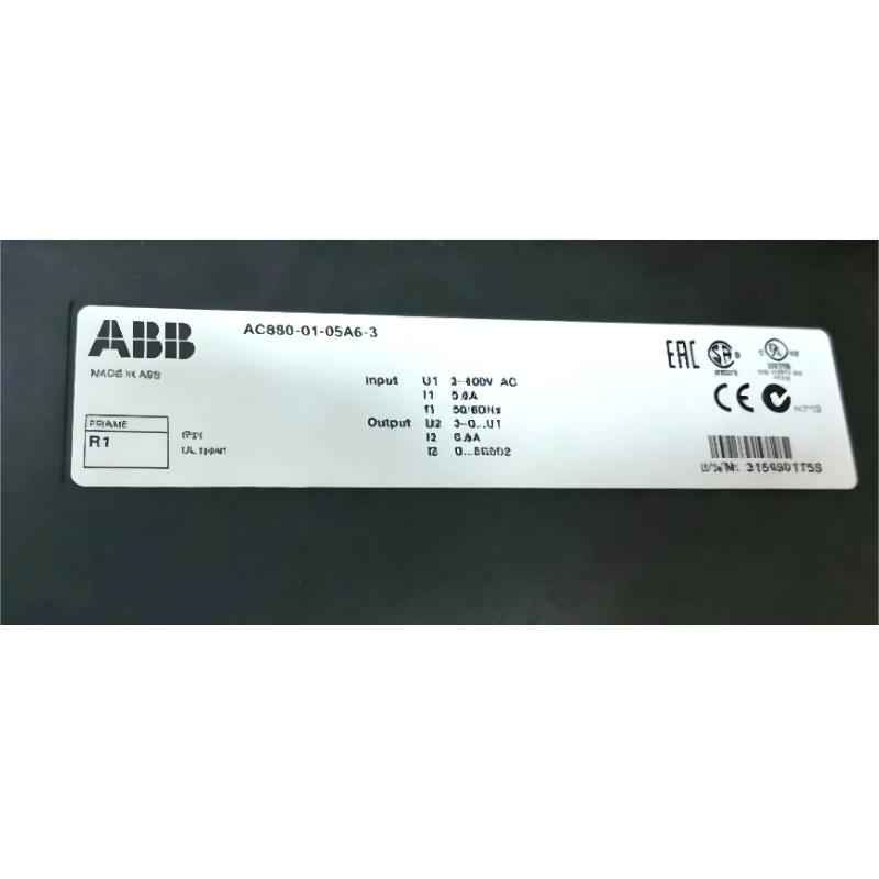 ABB ACS880-01-05A6-3	3AUA0000107987 Frequency Converter