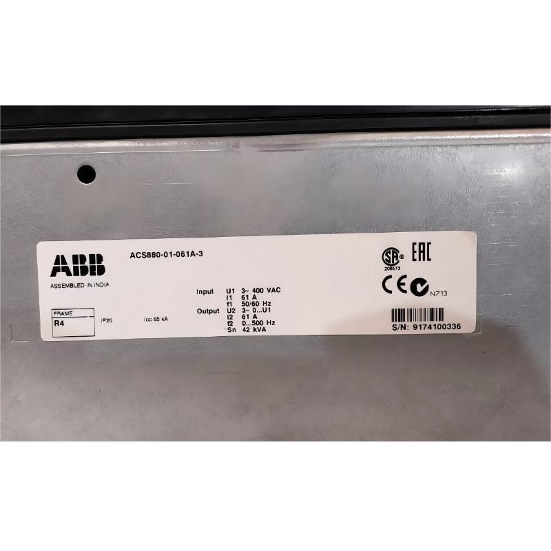 ABB ACS880-01-061A-3	3ABD00032627-D Frequency Converter