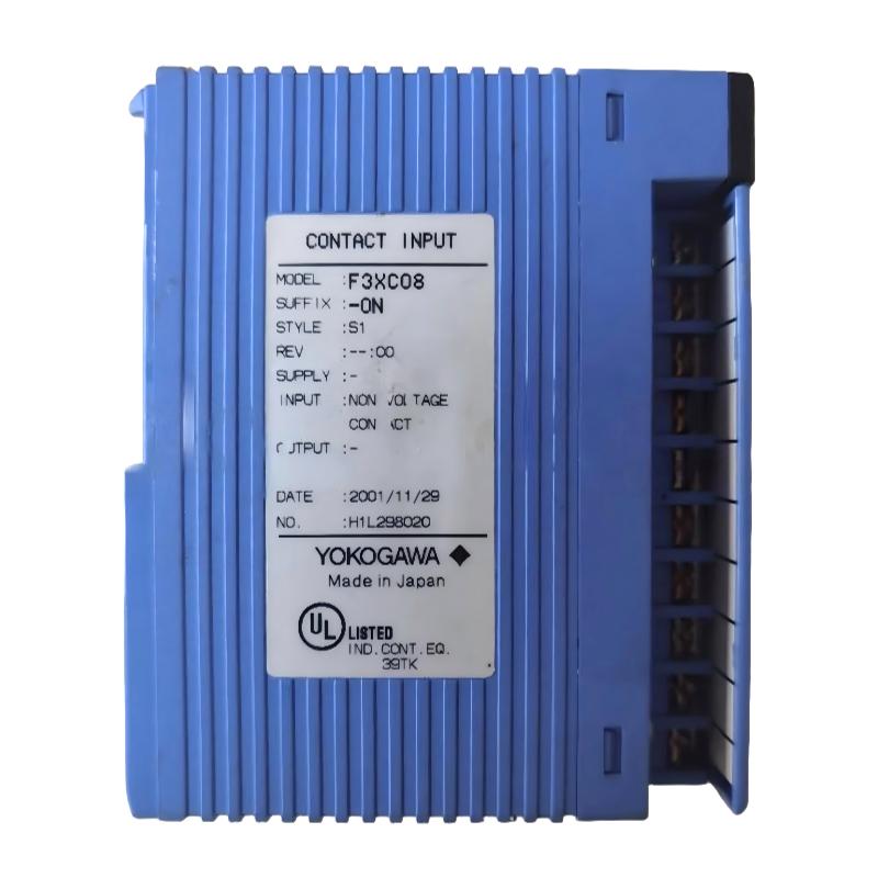 Yokogawa F3XC08-0N No-Voltage Contact Input Module