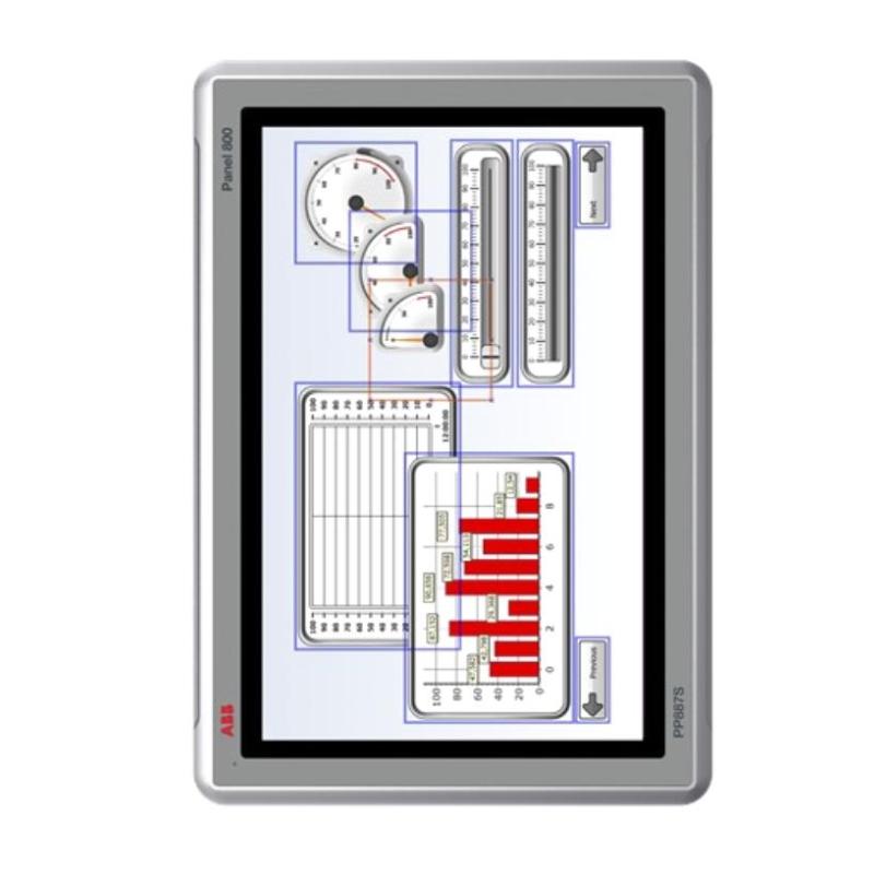 ABB PP887S 3BSE092987R1 Touch Screen Panel