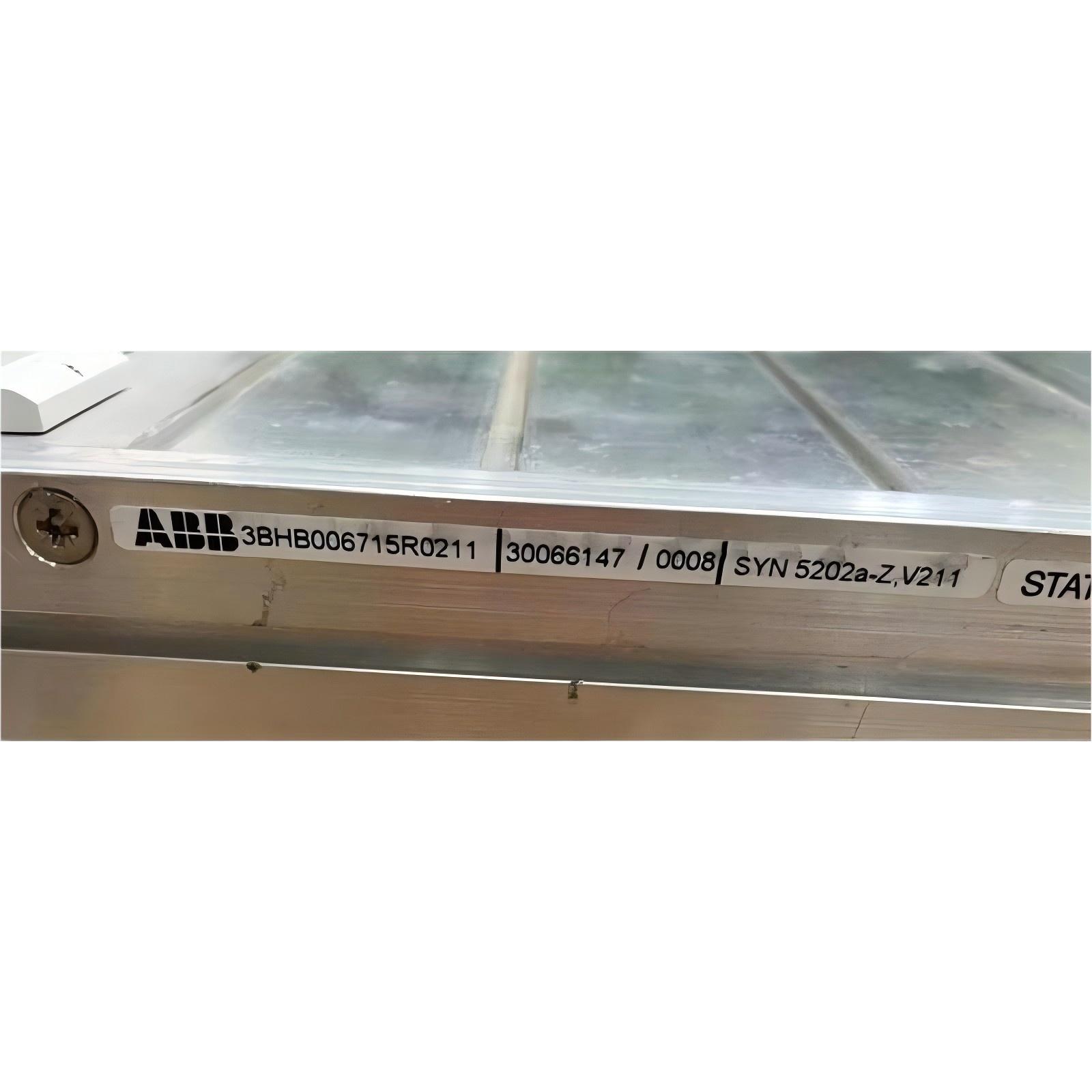 ABB	SYN 5202a-Z,V211 3BHB006715R0211 Synchronization Device