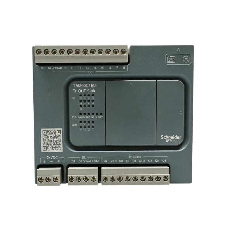 Schneider TM200C16U Controller M200 16 IO Transistor  SINK