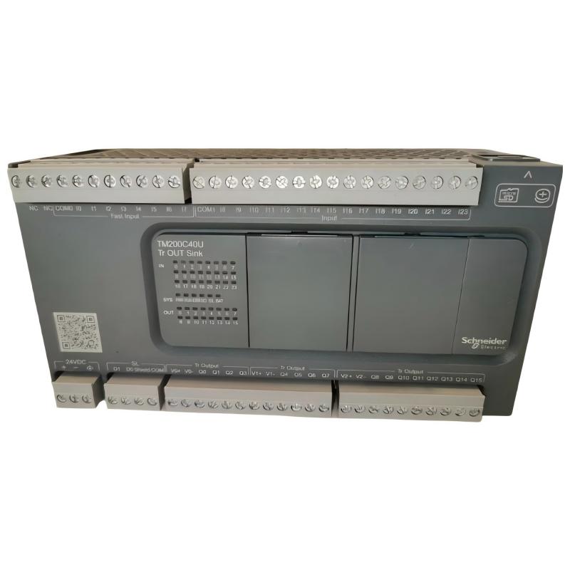 Schneider TM200C40U Controller M200 40 IO Transistors SINK