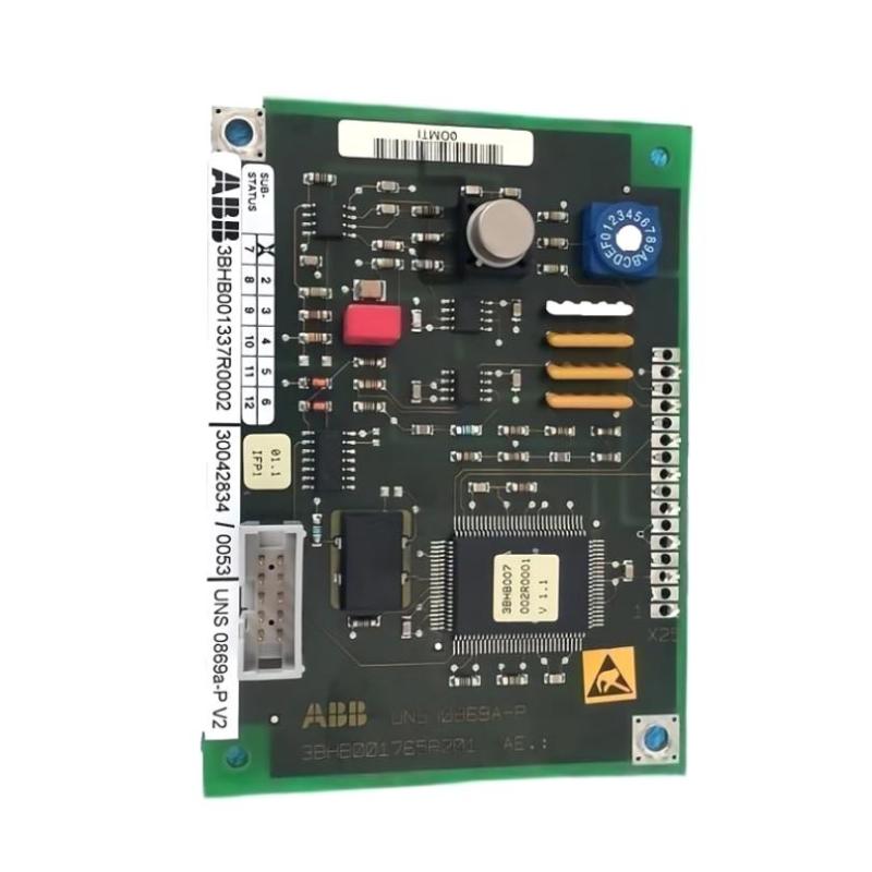 ABB UNS 0869a-P,V2/UNS0869A/UNS0869A-P 3BHB001337R0002 Interface Board Control Board