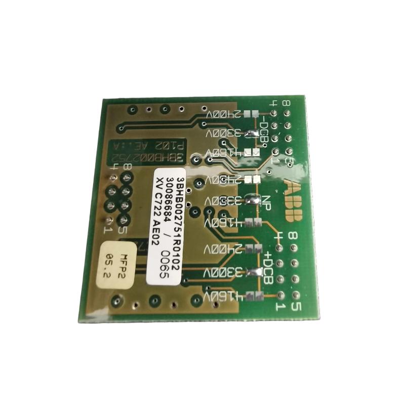 ABB XV C722 A02 3BHB002751R0102 Voltage Measurement Card (Green Board)