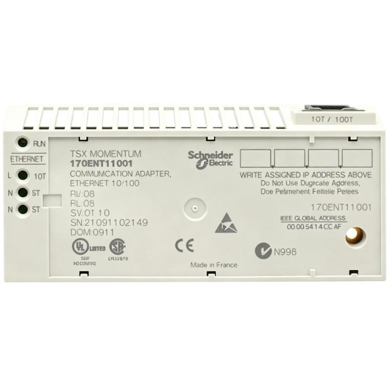 Schneider 170ENT11001 Ethernet TCP/IP Communication Adapter