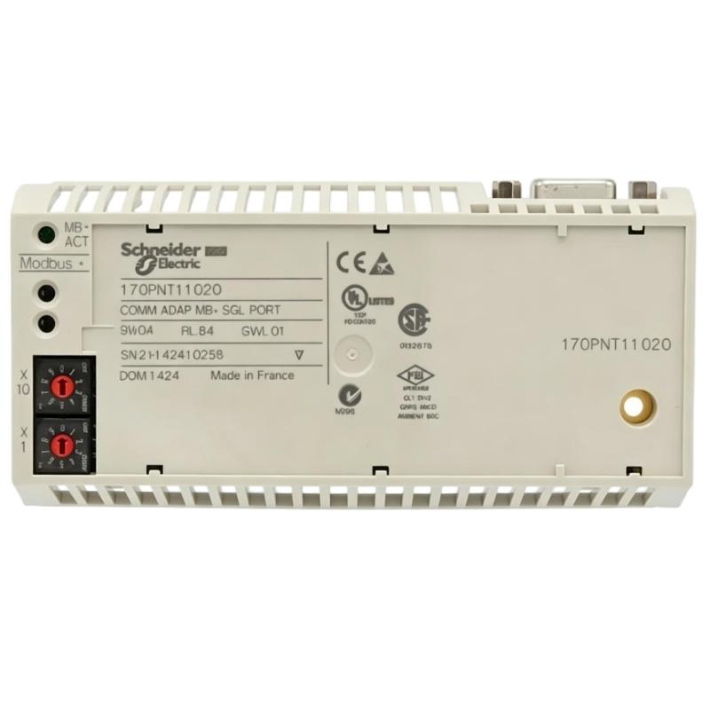 Schneider 170PNT11020 Modbus Plus Communication Adapter