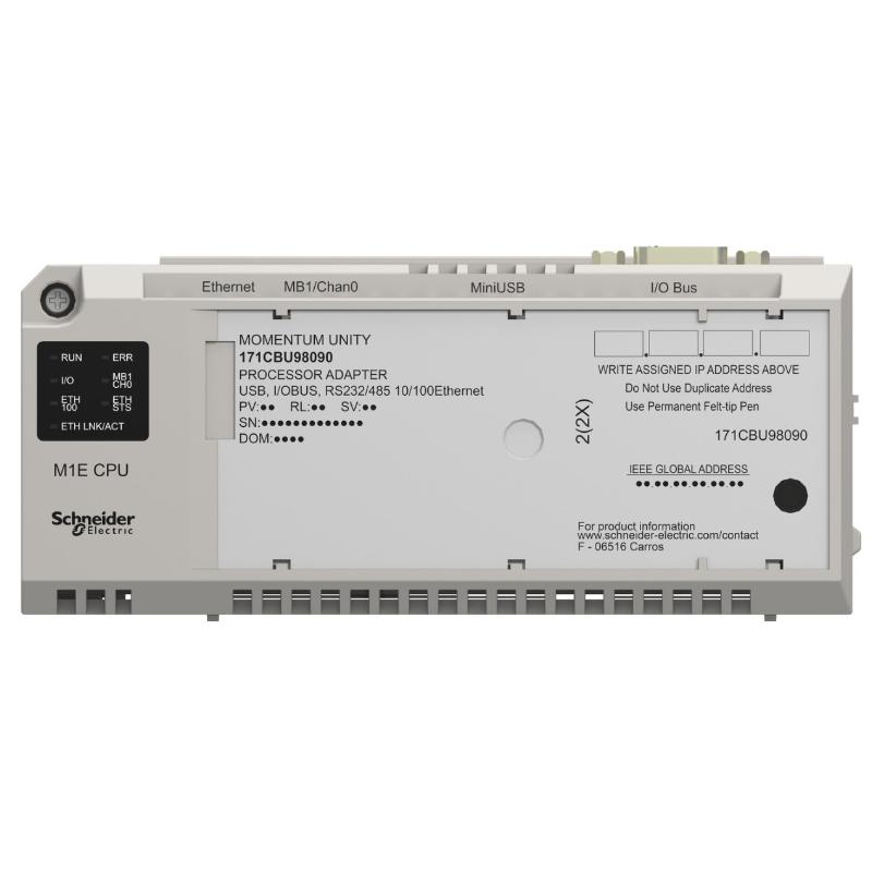 Schneider 171CBU98090 Unity M1E Processor