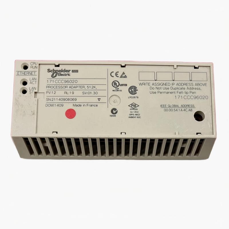 Schneider 171CCC96020 M1/M1E Processor Adapter