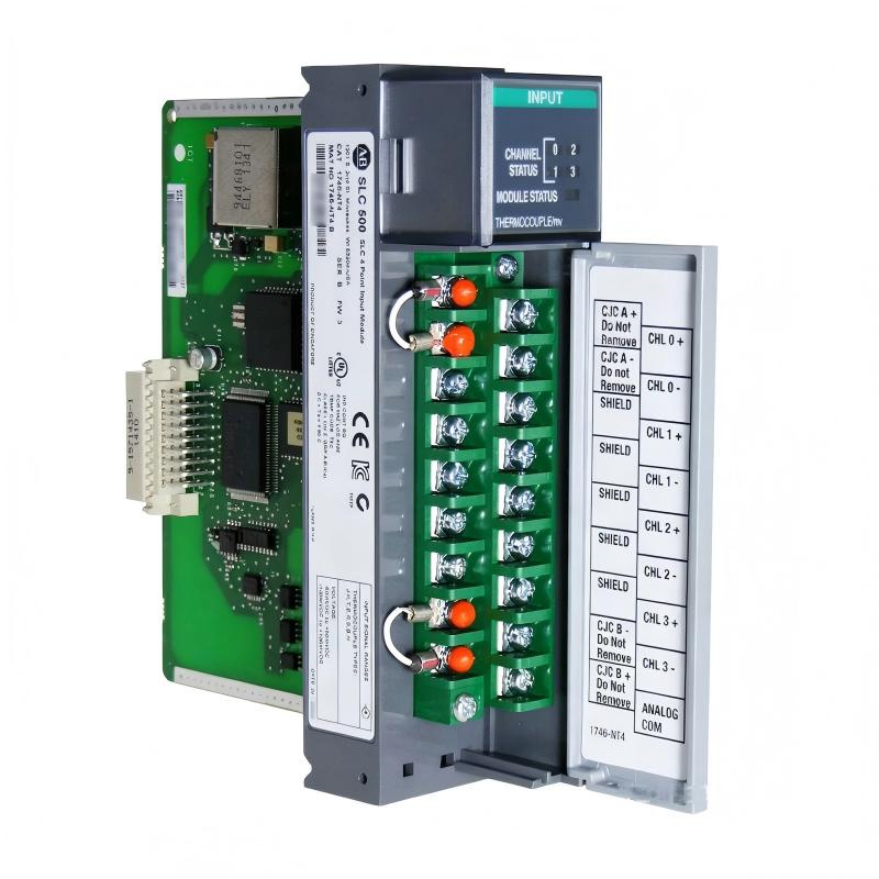 Allen Bradley 1746-NT4/B SLC 500 Thermocouple/mV Analog Input Module