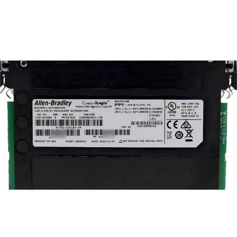 Allen Bradley 1756-CMS1B4 FactoryTalk Analytics LogixAI Module