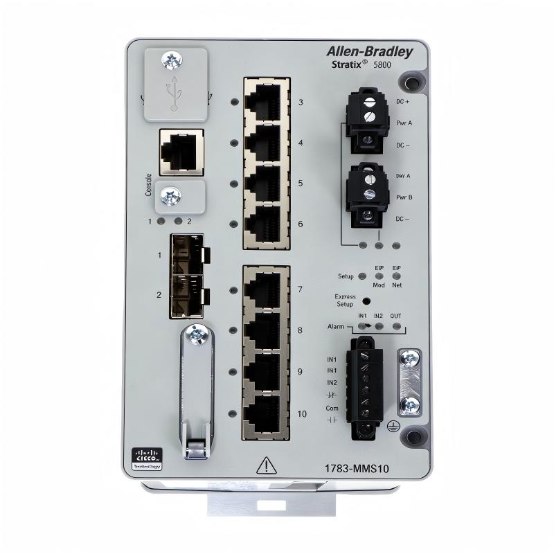 Allen Bradley 1783-MMS10EAR Stratix 5800 Ethernet Managed Switch