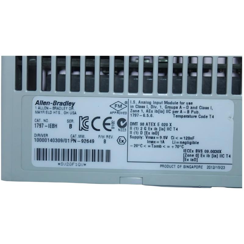 Allen Bradley 1797-IE8H Flex Ex I/O Analog Input Module