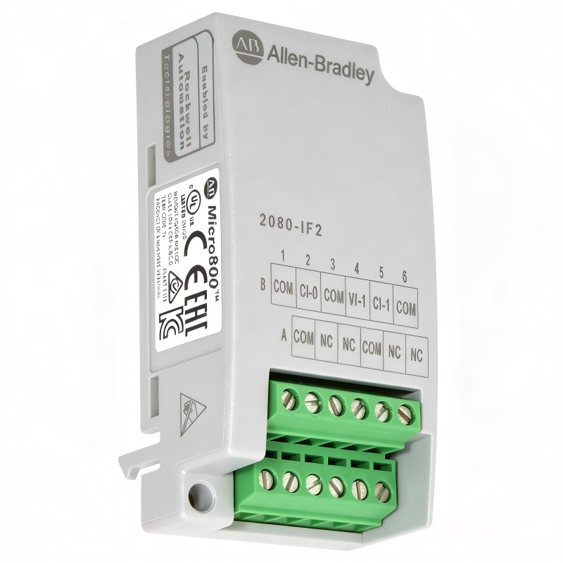 Allen Bradley 2080-IF2 Micro800 2-Channel Current/Voltage Analog Input Module