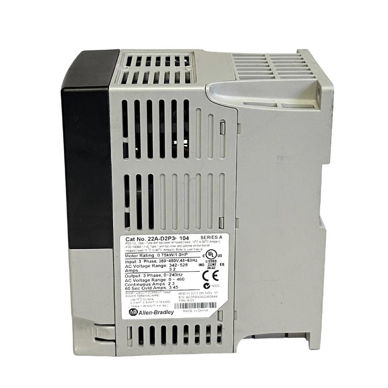 Allen Bradley 22A-D2P3H204 PowerFlex 4 AC Drive