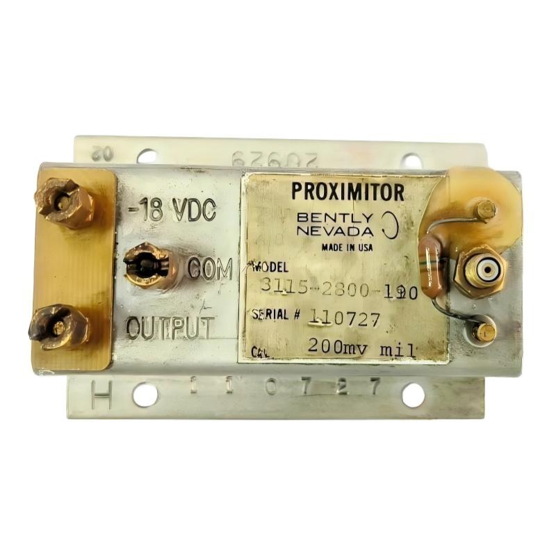 Bently Nevada 3115-2800-190 Proximity Sensor